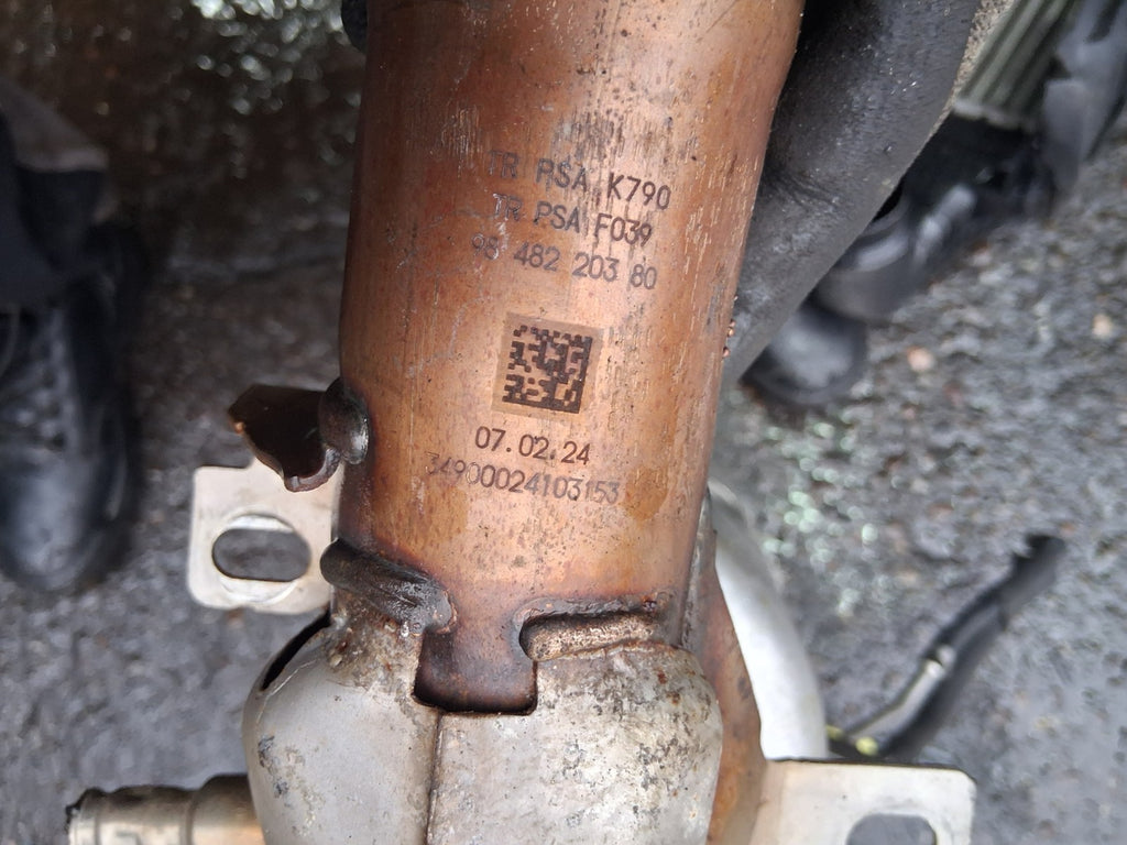 2024 JEEP AVENGER 1.2 PETROL TURBO CATALYTIC CONVERTER 9848220380