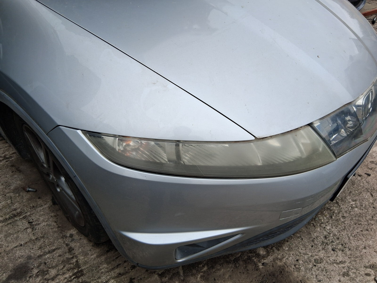 2007 HONDA CIVIC MK8 OSF DRIVER SIDE FRONT RIGHT HEADLIGHT