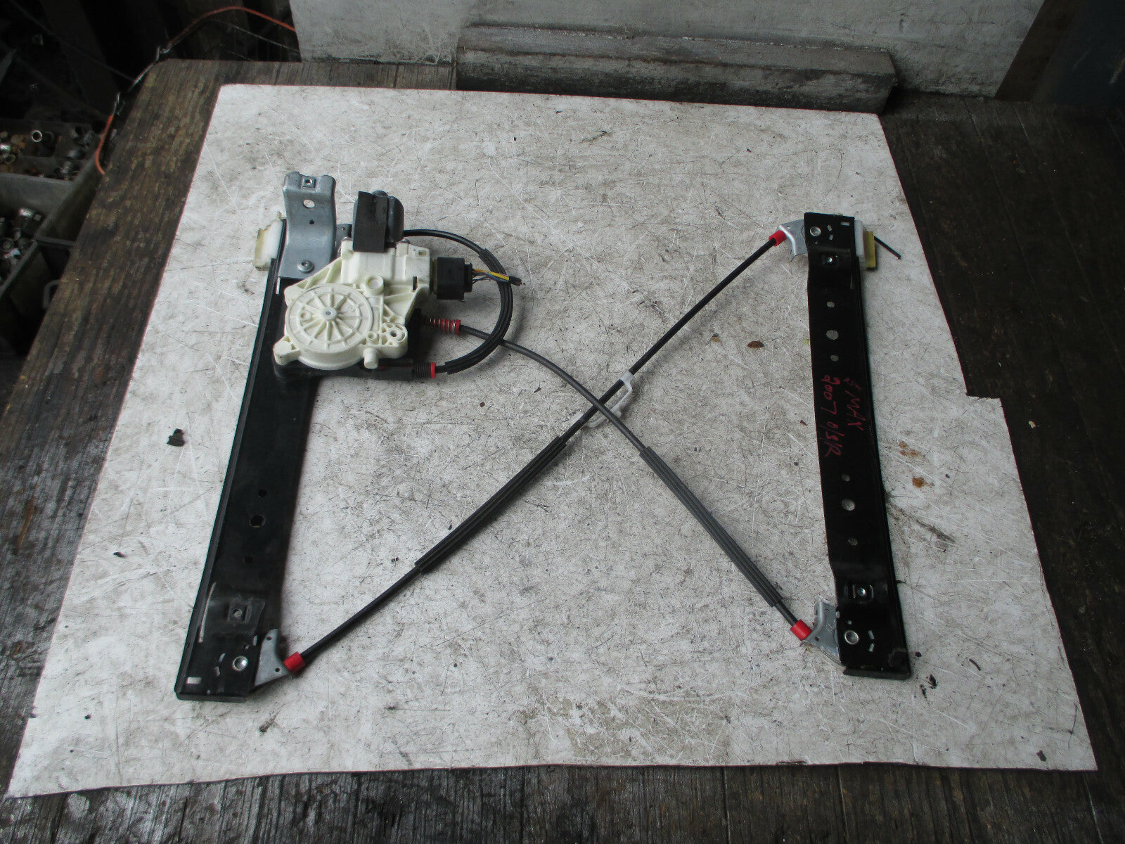 FORD S MAX MK1 2007 OSR DRIVER SIDE REAR WINDOW REGULATOR MOTOR 0130822287