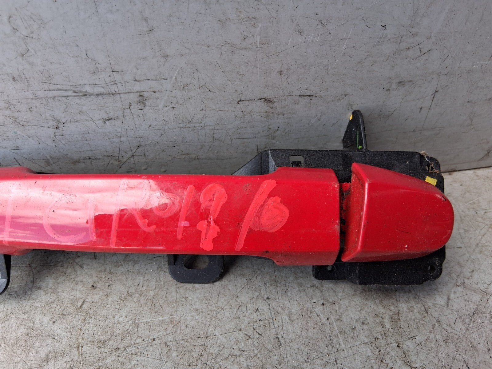 2019 CITROEN C1 MK2 NSF PASSENGER SIDE FRONT LEFT EXTERIOR DOOR HANDLE RED