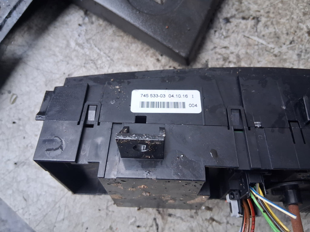 2016 MERCEDES SPRINTER W906 AC HEATER CLIMATE CONTROL PANEL SWITCH A9068300485