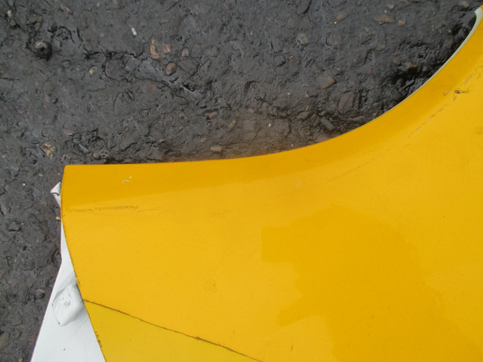 RENAULT TWINGO 2013 MK2 NSF FRONT PASSENGER SIDE QUARTER PANEL YELLOW