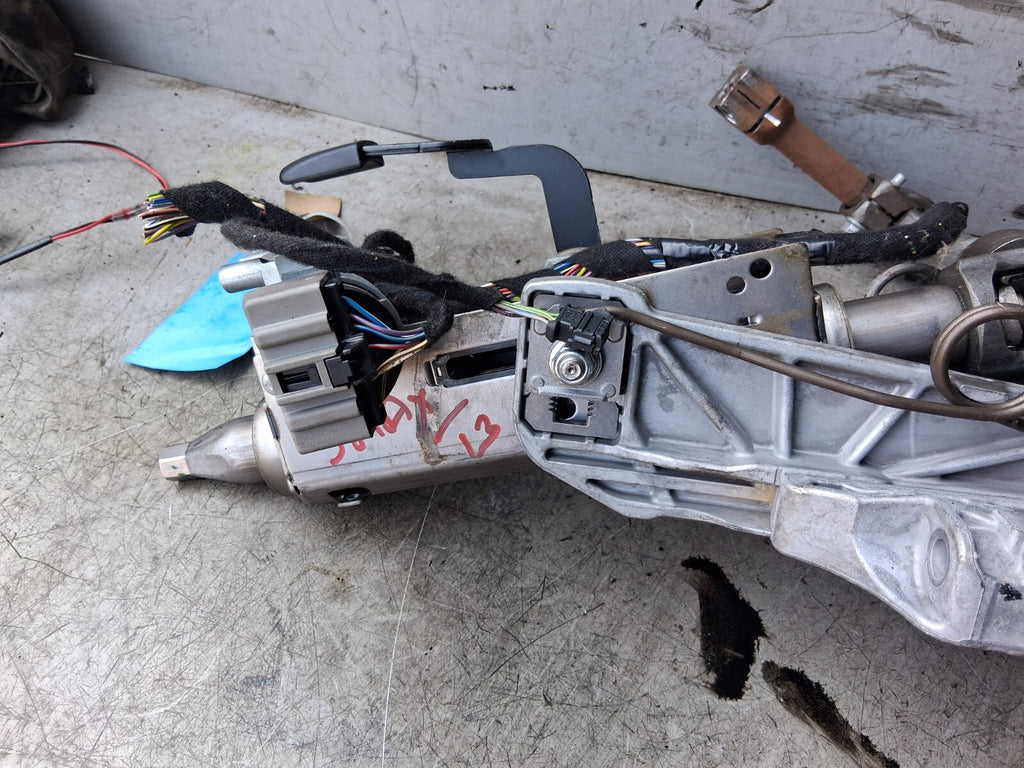 2013 FORD S MAX MK1 STEERING COLUMN & IGNITION BARREL WITH KEY 6G9N3C529