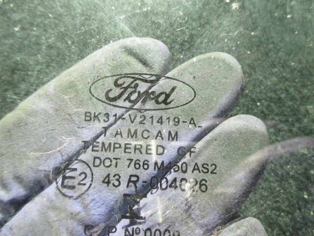 2021 FORD TRANSIT MK8 NSF PASSENGER SIDE QUARTER GLASS BK31V21419A