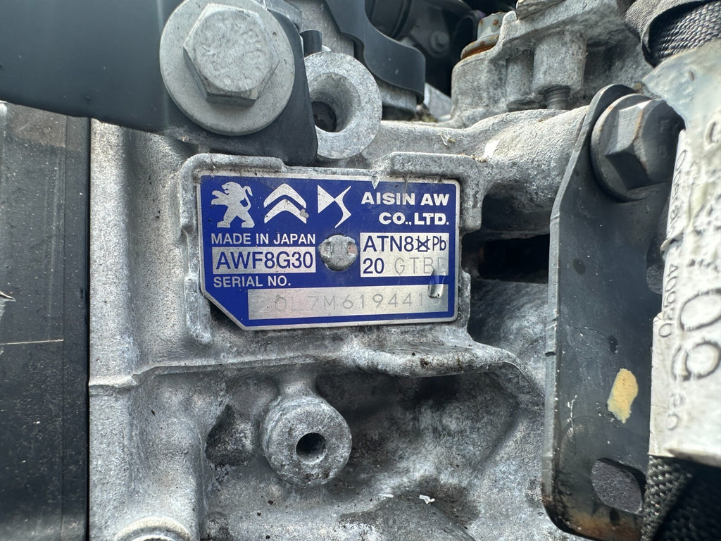 CITROEN C4 MK3 2021 1.2 PETROL AUTO AUTOMATIC GEARBOX 20GTBD