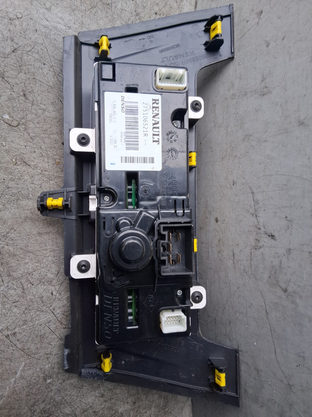 2020 RENAULT MASTER AC HEATER CONTROL PANEL 275106521R