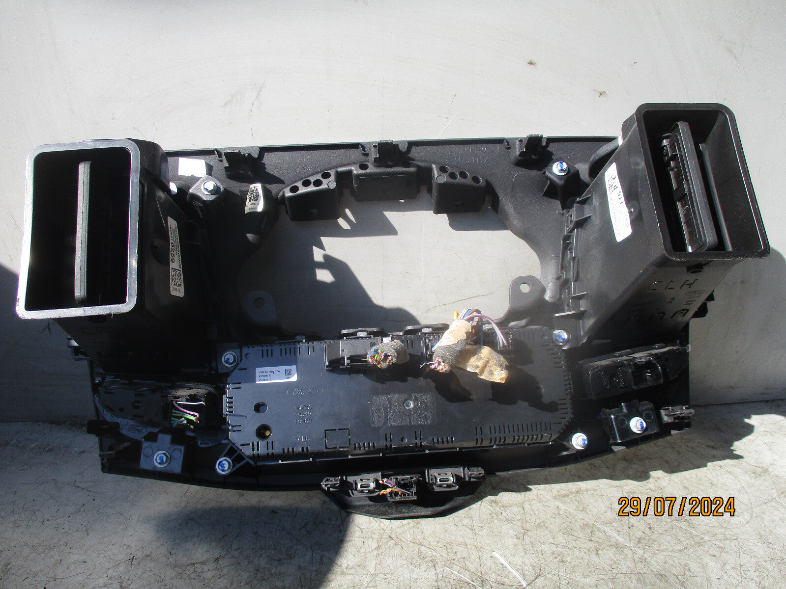 2021 FORD TRANSIT MK8 CUSTOM CLIMATE CONTROL SWITCH PANEL TRIM JK2118835BDW