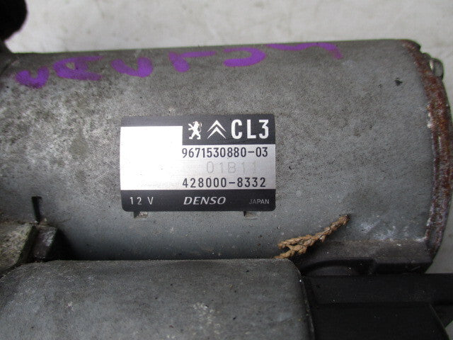 CITROEN C4 CACTUS 2018 STARER MOTOR 9671530880