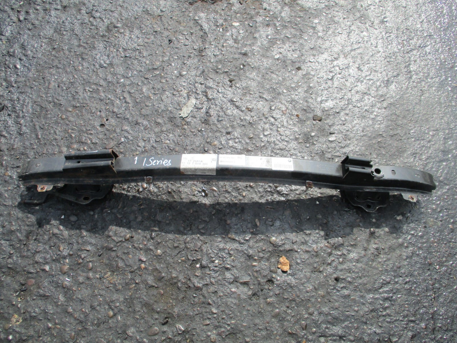 BMW 1 SERIES E87 2007 REAR BUMPER REINFORCEMENT CRASH BAR 7058465