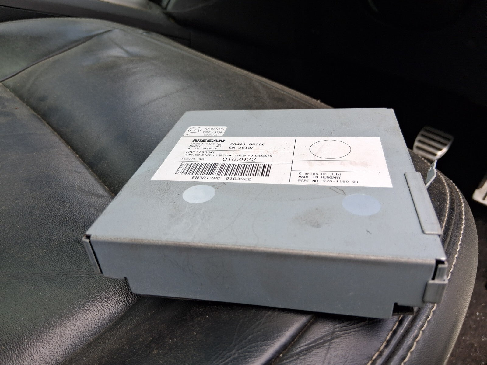 2013 NISSAN QASHQAI J10 ECU CAMERA CONTROL MODULE UNIT 284A1BR00C