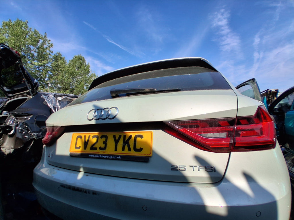 2023 AUDI A1 SPORT MK2 REAR BARE TAILGATE BOOTLID DEW SILVER METALLIC LX7E X7E