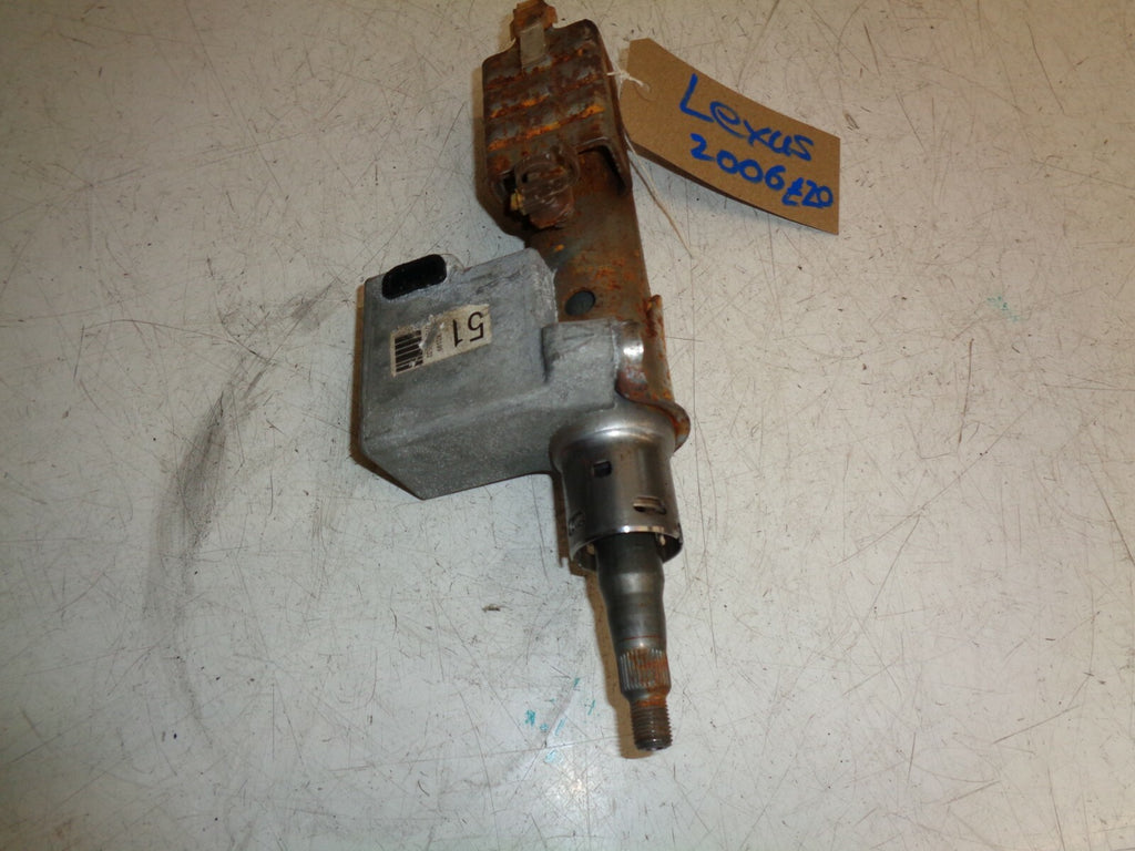 LEXUS IS220 IS200 2006 UPPER STEERING COLUMN WITH MODULE