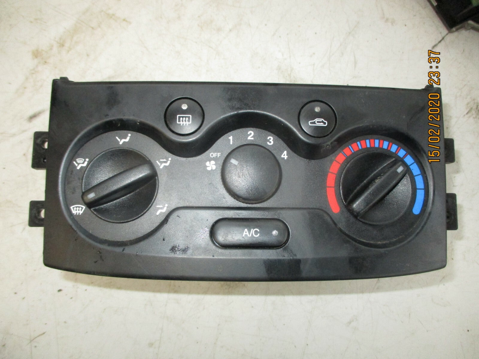 CHEVROLET KALOS 2005 AC HEATER CLIMATE CONTROL SWITCHES PANEL