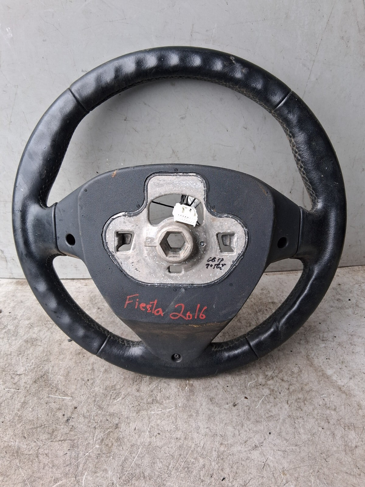 2016 FORD FIESTA MK7 MULTIFUNCTIONAL STEERING WHEEL 34148288B