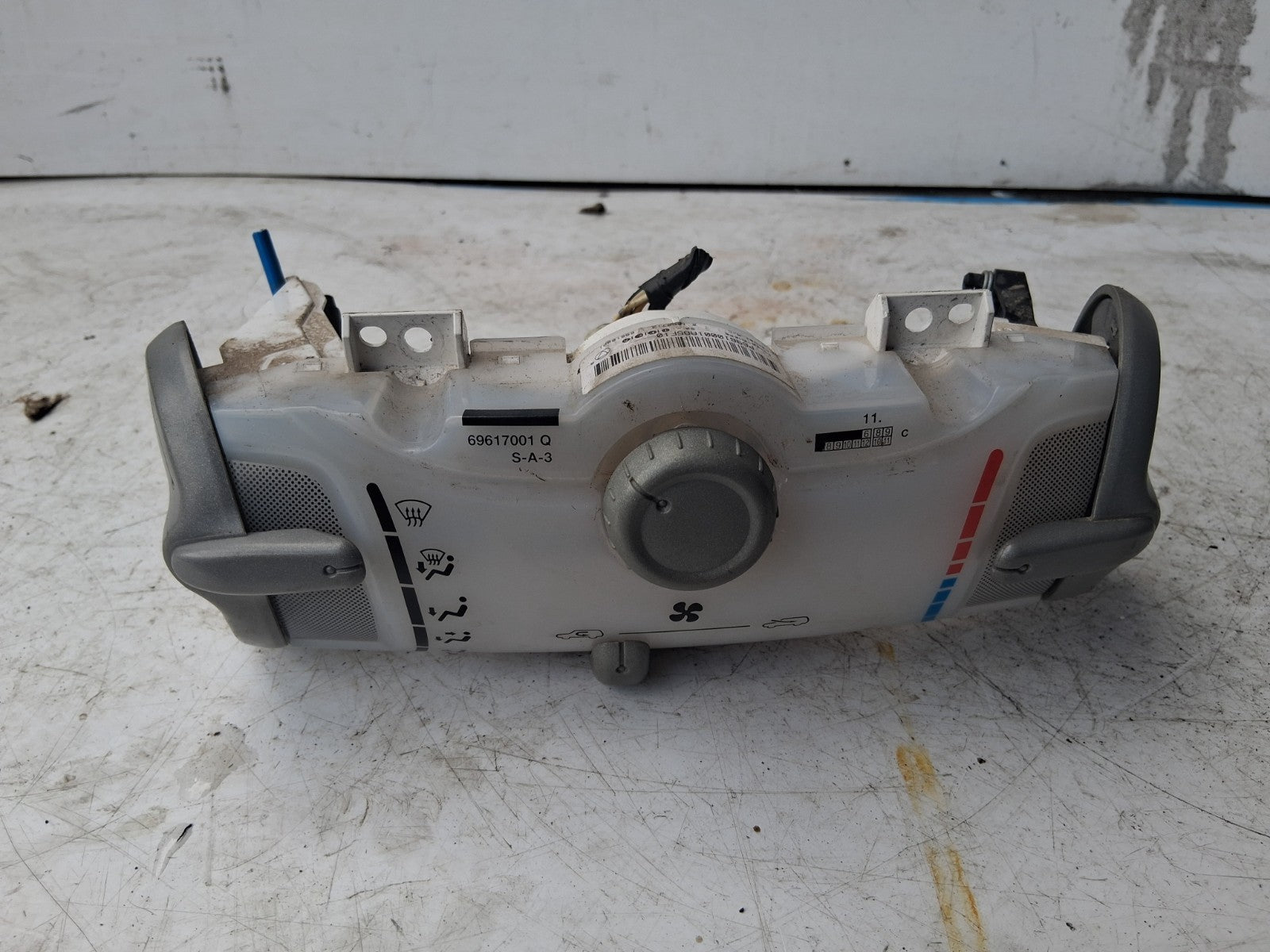 2008 CITROEN C1 MK1 HEATER CLIMATE CONTROL SWITCH PANEL