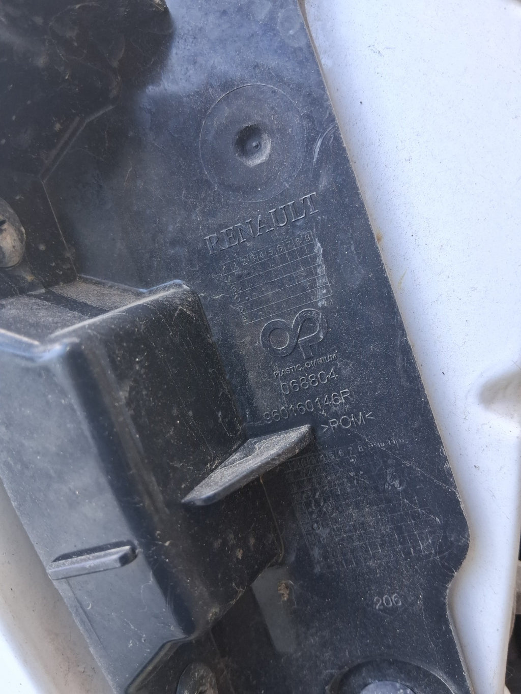 2024 RENAULT MASTER MK3 OSF DRIVER SIDE FRONT BUMPER BRACKET 960160146R
