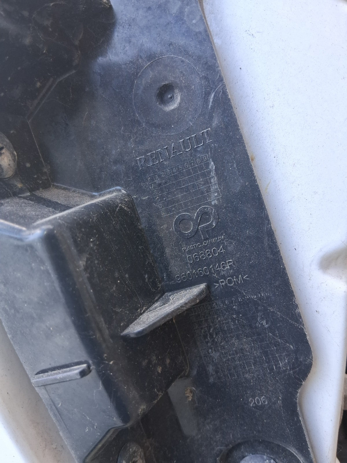 2024 RENAULT MASTER MK3 OSF DRIVER SIDE FRONT BUMPER BRACKET 960160146R