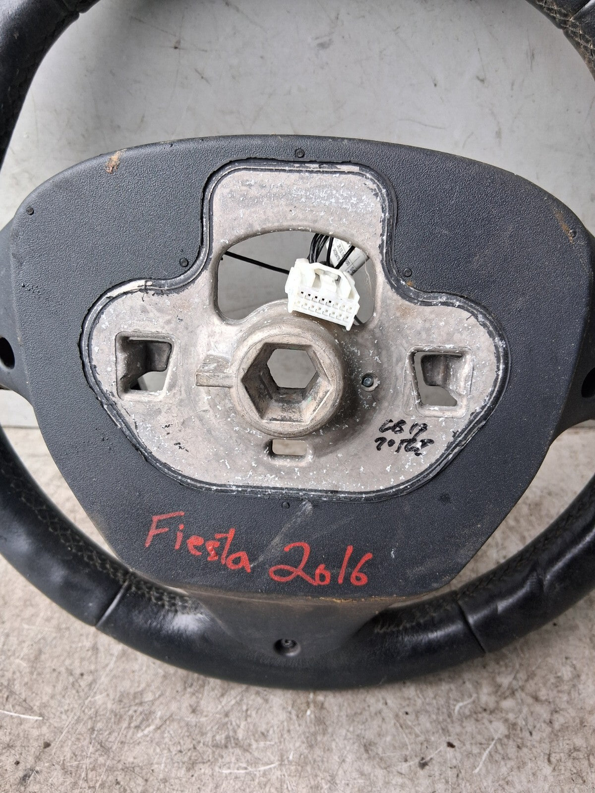 2016 FORD FIESTA MK7 MULTIFUNCTIONAL STEERING WHEEL 34148288B