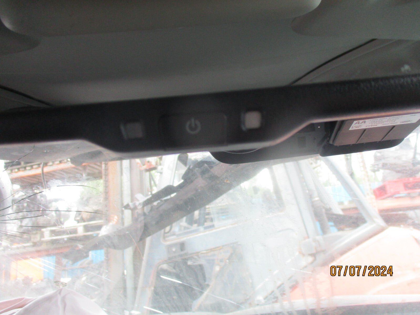 NISSAN QASHQAI J11 2014 INTERIOR AUTO DIM REAR VIEW MIRROR