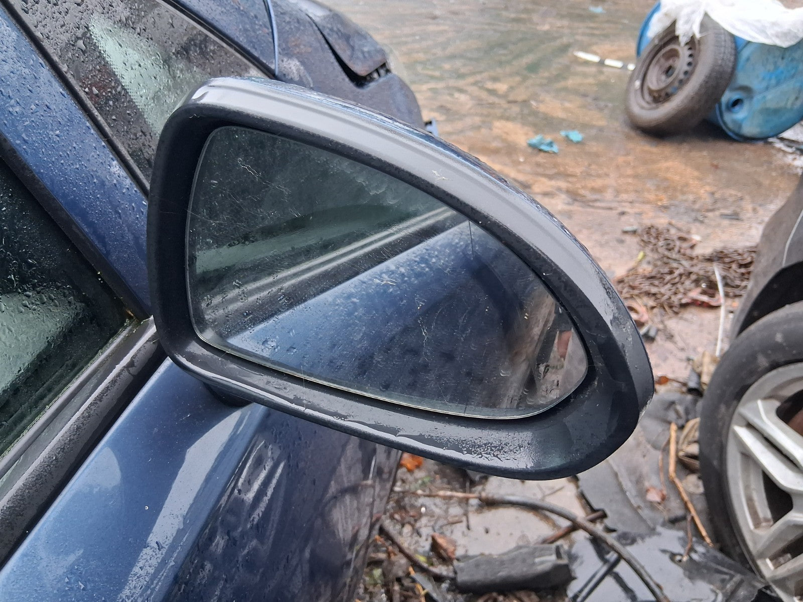 2017 VAUXHALL CORSA E OSF DRIVER SIDE FRONT RIGHT ELECTRIC WING MIRROR