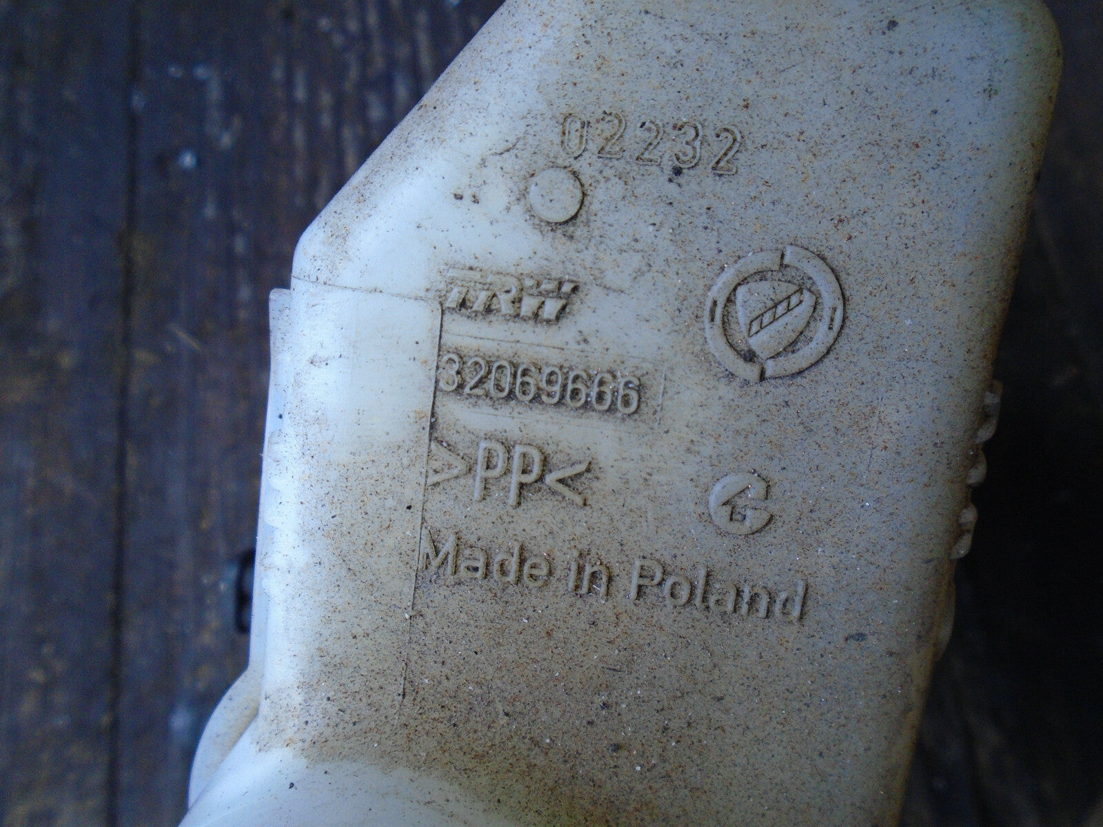 FIAT 500 2013 1.2 PETROL BRAKE MASTER CYLINDER 32069666