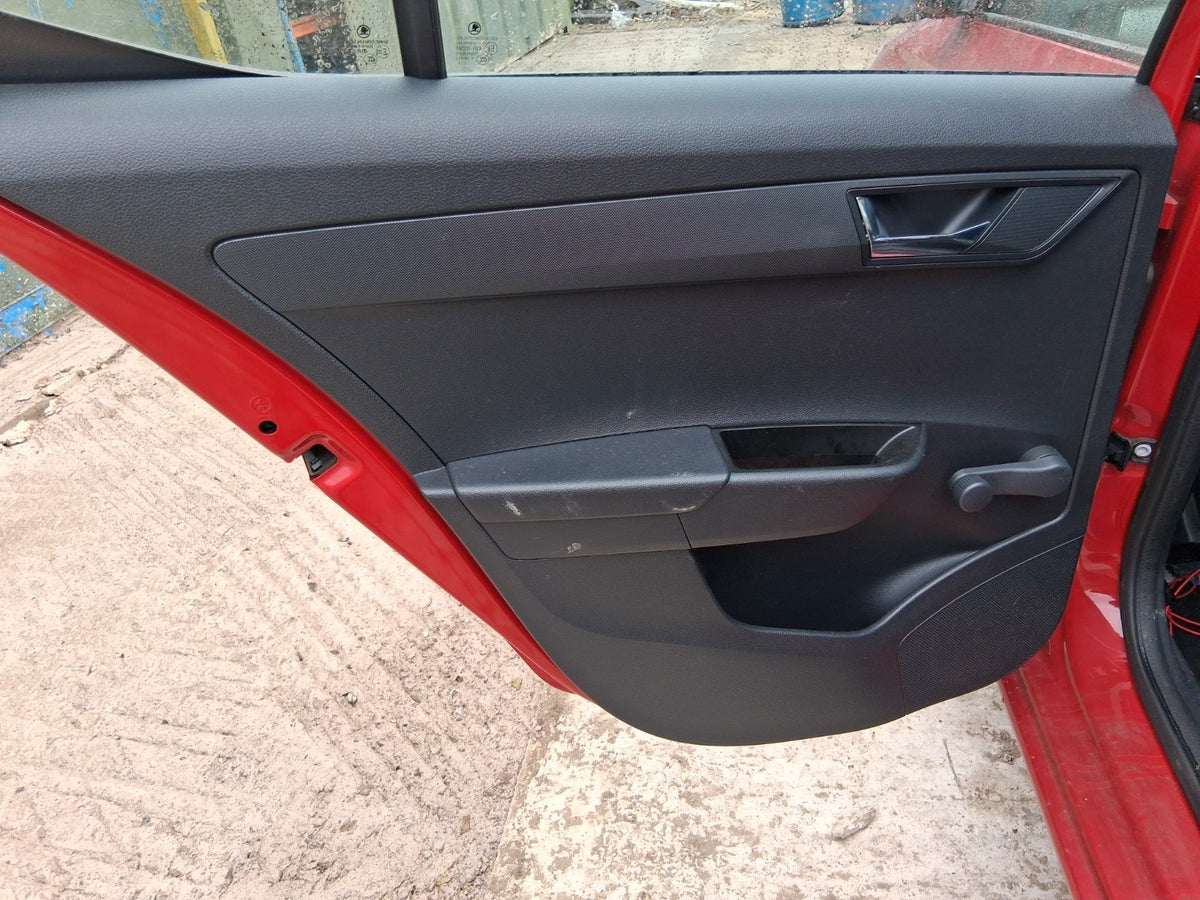 2019 SKODA FABIA MK3 NJ HATCHBACK NSR PASSENGER SIDE REAR DOOR CARD PANEL