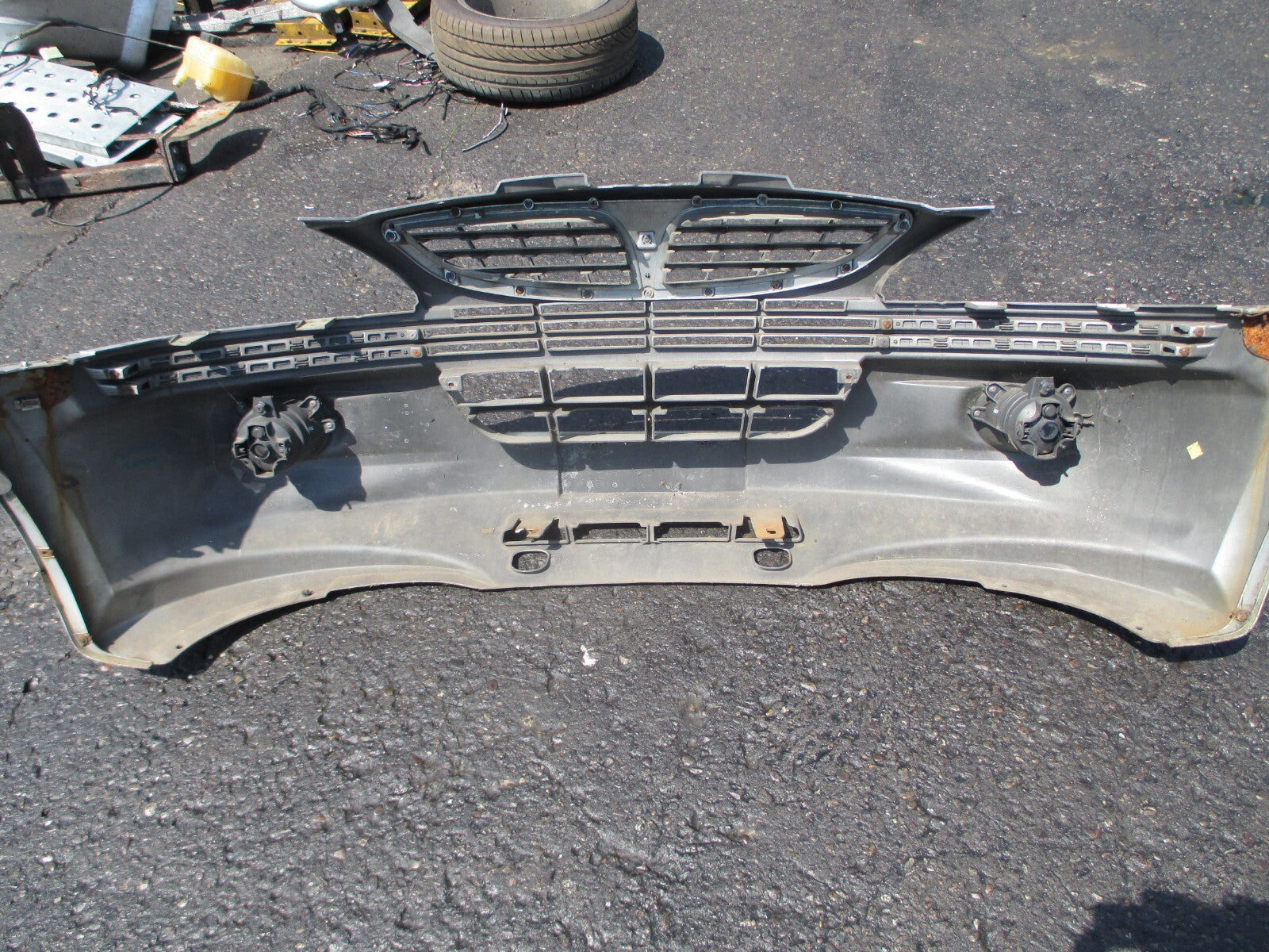 SSANGYONG KYRON 2009 FRONT COMPLETE BUMPER