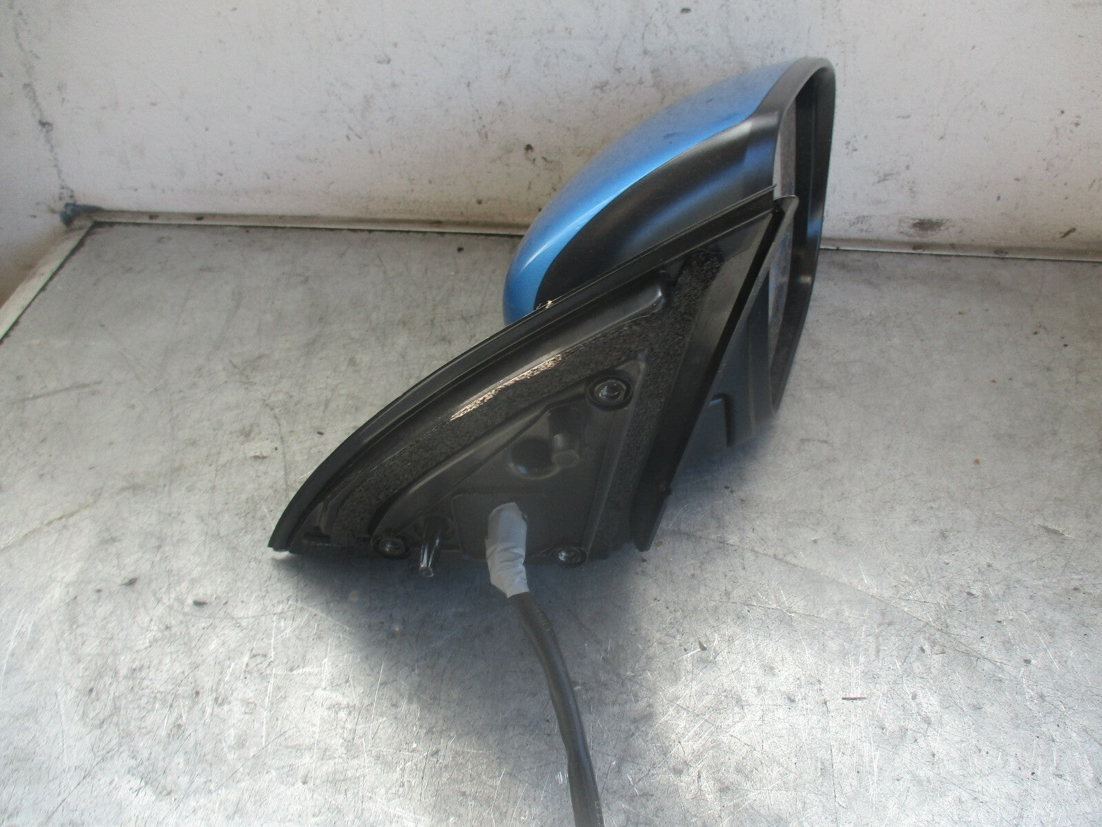 NISSAN QASHQAI J11 (MK1) OS DRIVER SIDE ELECTRIC WING MIRROR BLUE FAAJ11