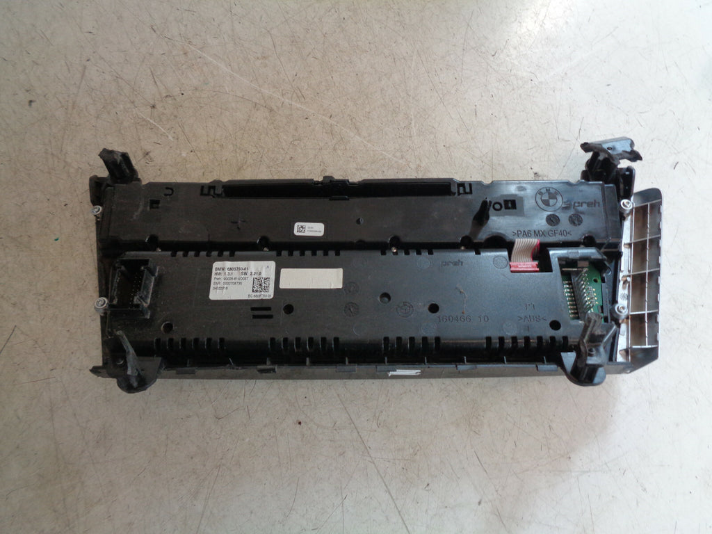 BMW 5 SERIES GT F07 2016 M SPORT HEATER CONTROL SWITCH PANEL DAMAGED 6805750