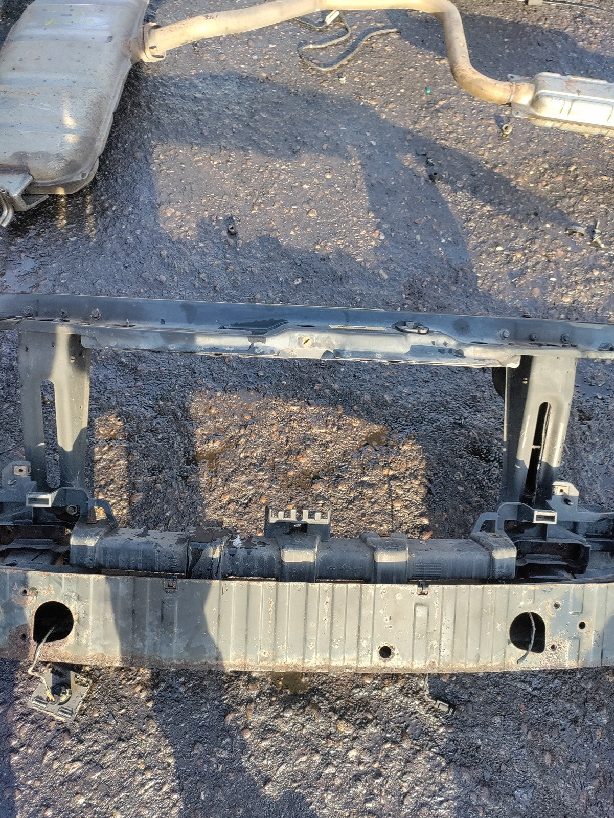 2003 RANGE ROVER L322 VOGUE FRONT SLAM PANEL & CRASH BAR