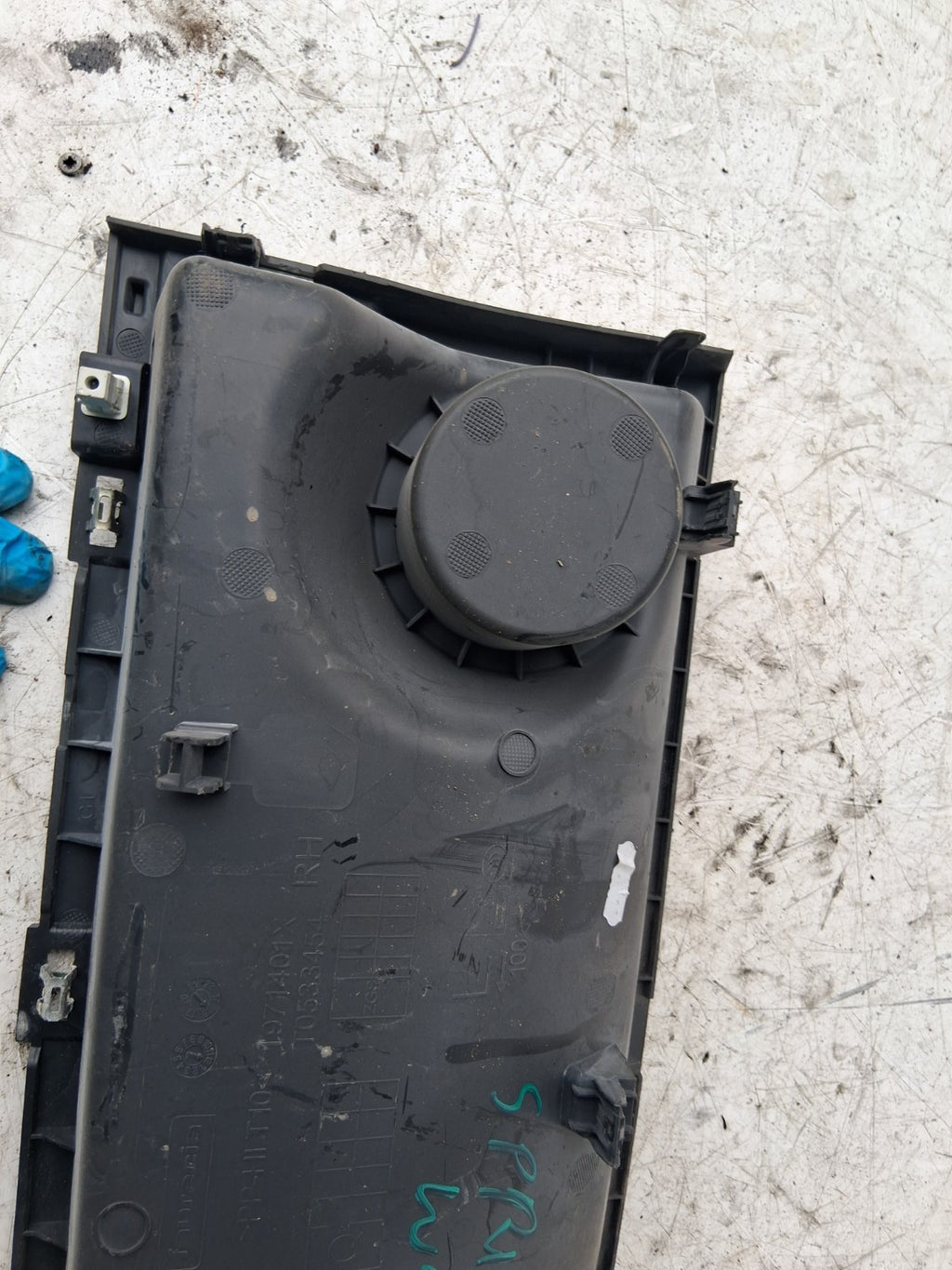 2021 MERCEDES BENZ SPRINTER W907 OSF DRIVER SIDE DASH STORAGE TRIM A9106803400