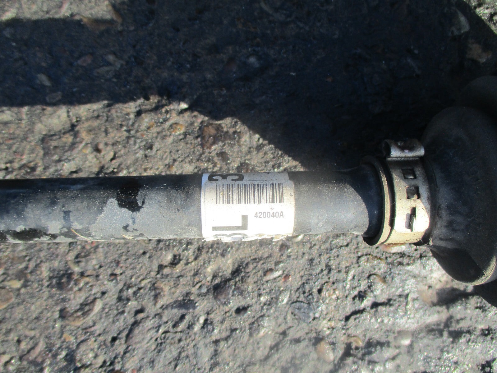 2019 PEUGEOT 108 1.0 PETROL MANUAL NSF PASSENGER SIDE FRONT DRIVESHAFT