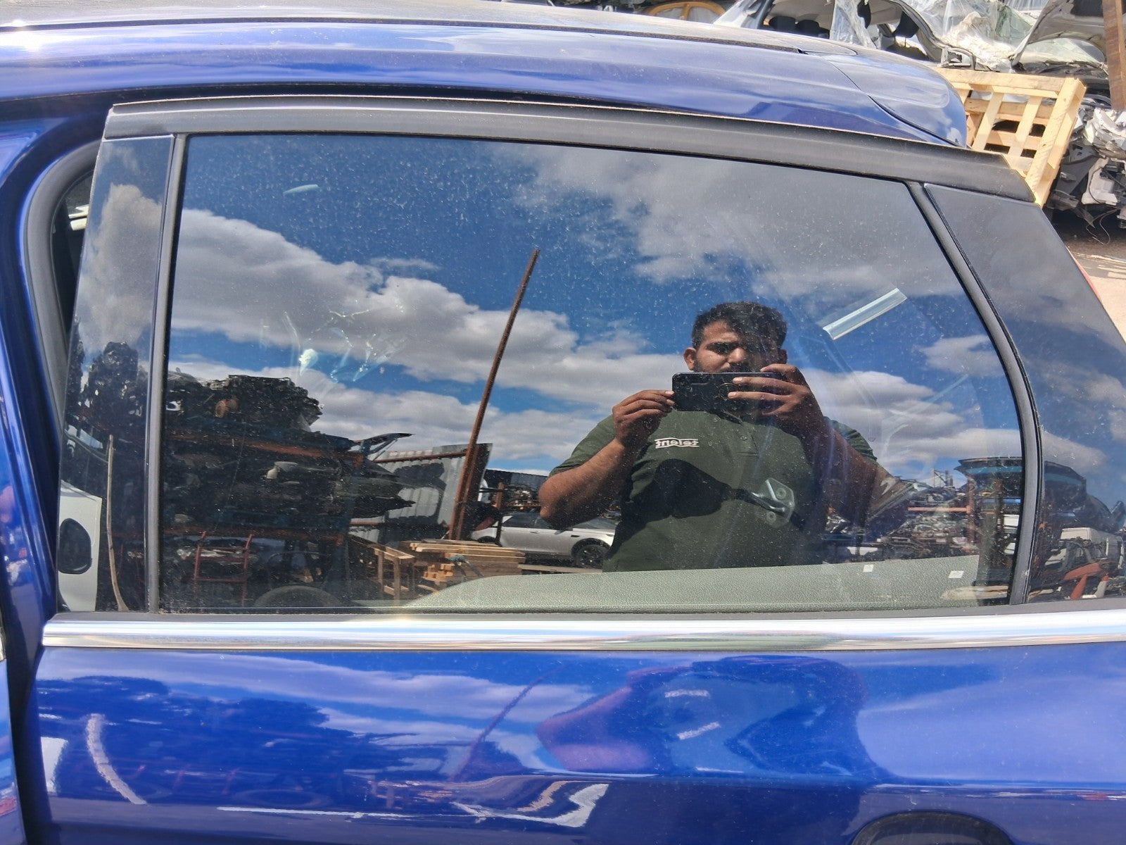 2015 FORD FOCUS MK3 NSR PASSENGER SIDE REAR WINDOW GLASS
