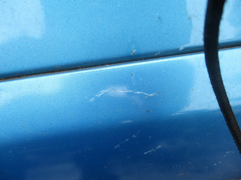 CITROEN BERLINGO MK2 NSF PASSENGER SIDE FRONT BARE DOOR BLUE