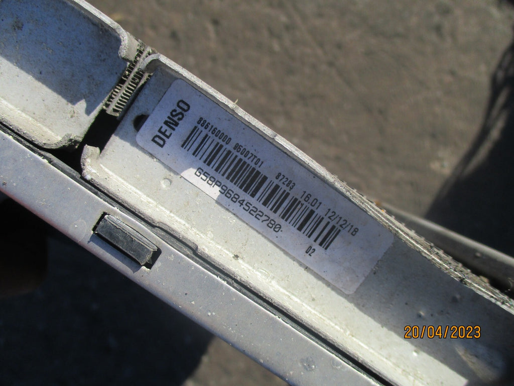 PEUGEOT 208 2018 1.2 PETROL RADIATOR 9684522780 RP54