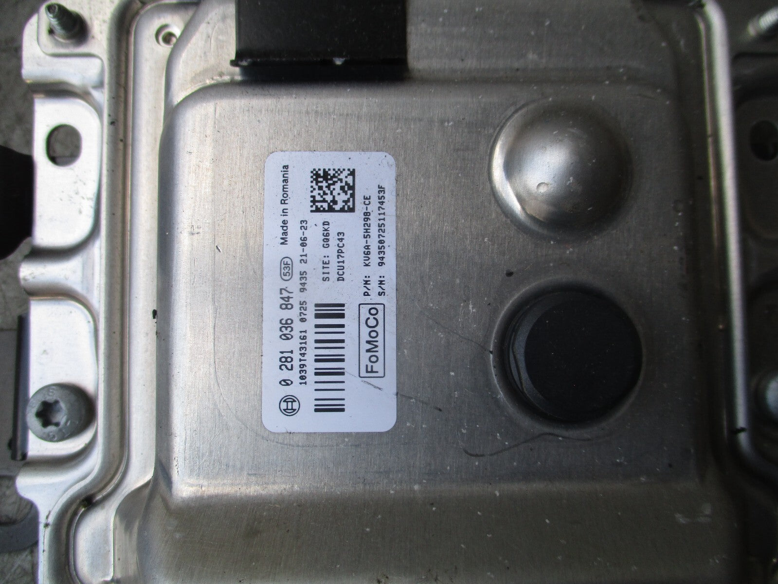 2021 FORD TRANSIT 350 MK8 ADBLUE ECU CONTROL MODULE KU6A5H298CE
