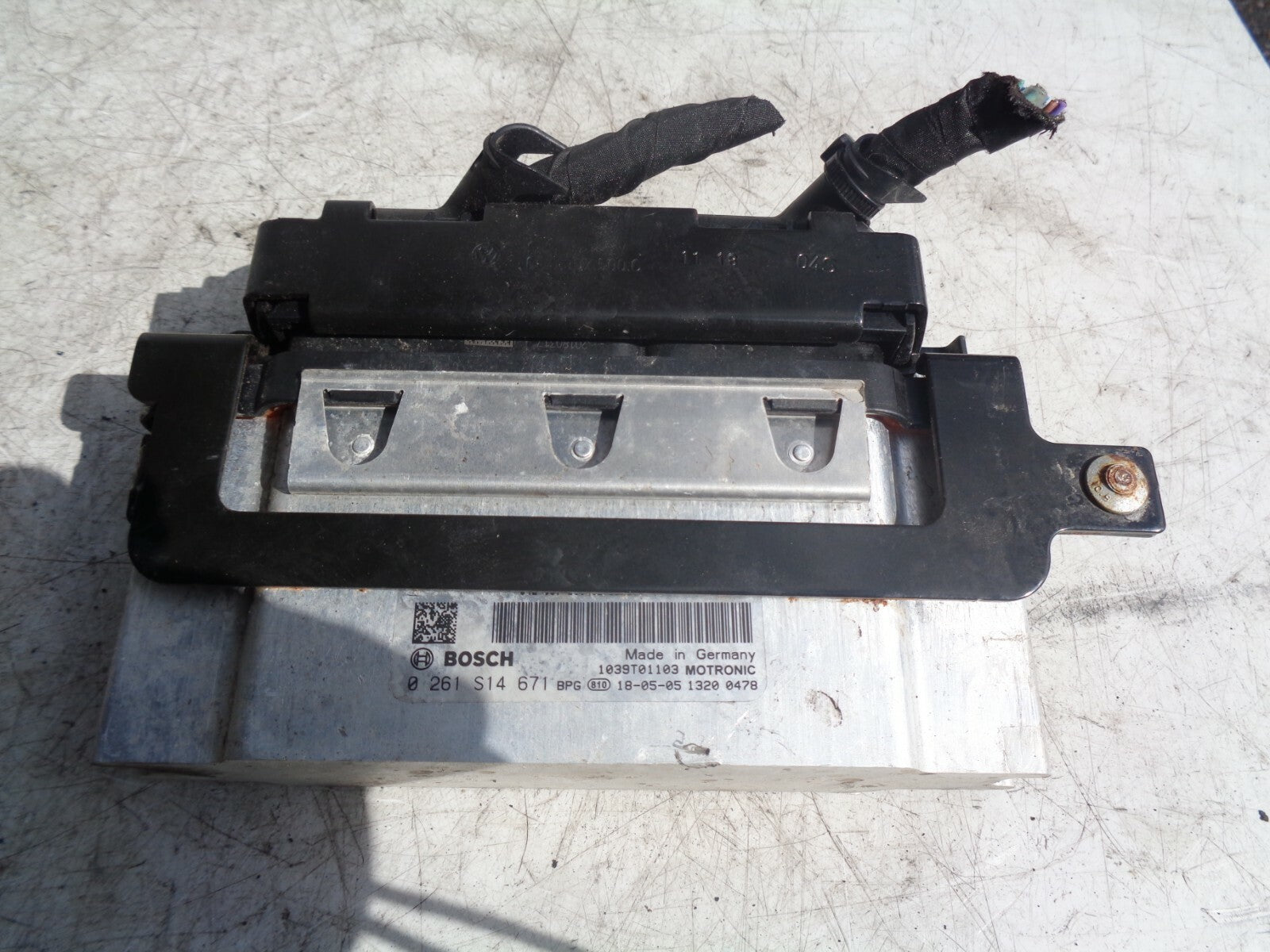 SKODA FABIA 2018 MK3 NJ MPI 1.0 PETROL ENGINE ECU ENGINE CONTROL MODULE