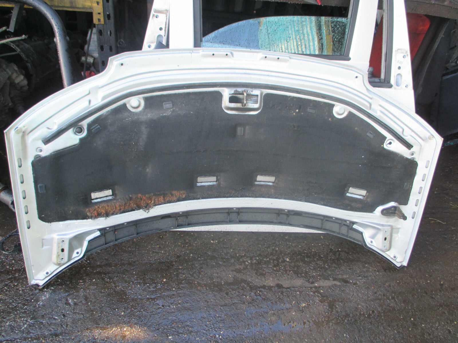 VW VOLKSWAGEN SHARAN 2006 FRONT COMPLETE BONNET HOOD SILVER