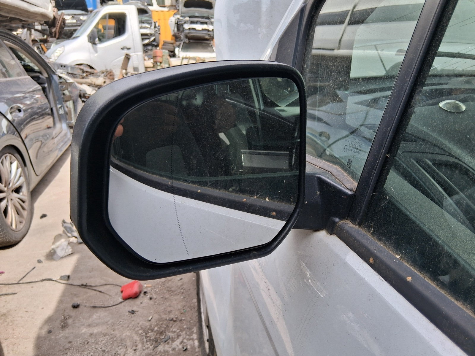 2024 FORD TRANSIT CONNECT MK2 NSF PASSENGER SIDE FRONT MANUAL FOLD WING MIRROR
