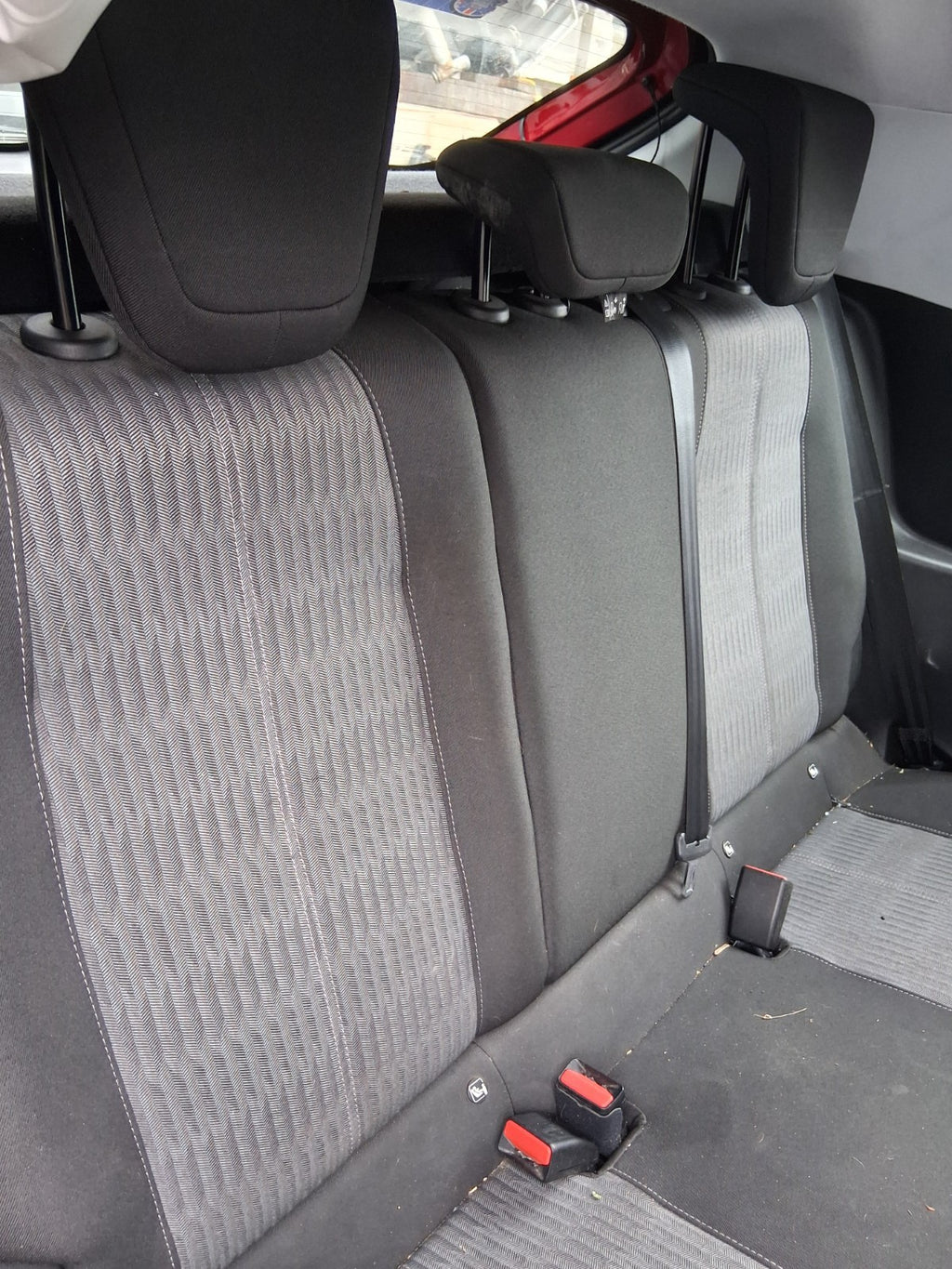 2020 VAUXHALL CORSA F HATCH REAR COMPLETE BASE AND BENCH SEAT CLOTH FABRIC