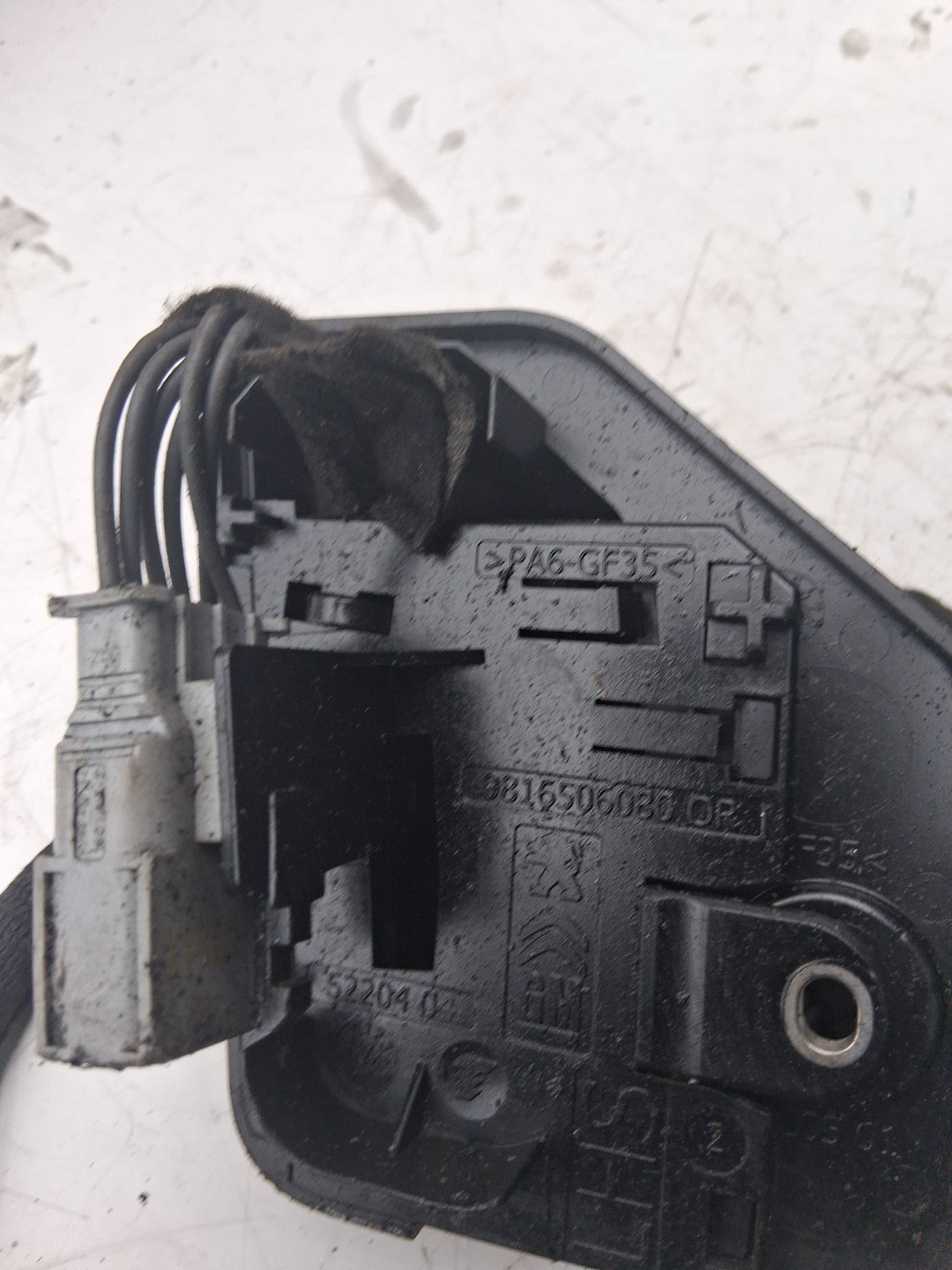 2025 PEUGEOT PARTNER LEFT NEAR SIDE SLIDING DOOR WIRING 9828029480A