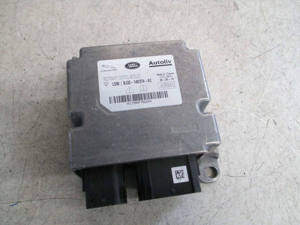 LANDROVER EVOQUE 2013 SAFETY BAG CONTROL MODULE BJ3214D374AC