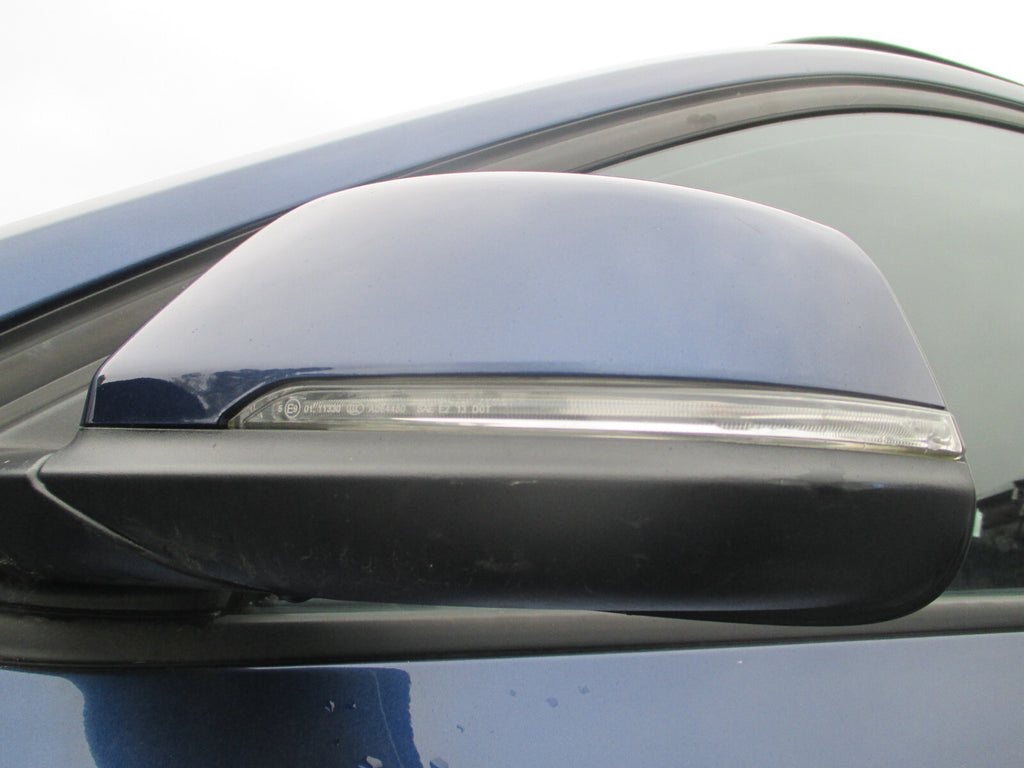 BMW X1 2018 F48 NSF PASSENGER SIDE WING MIRROR MEDITERRANEAN BLUE C10