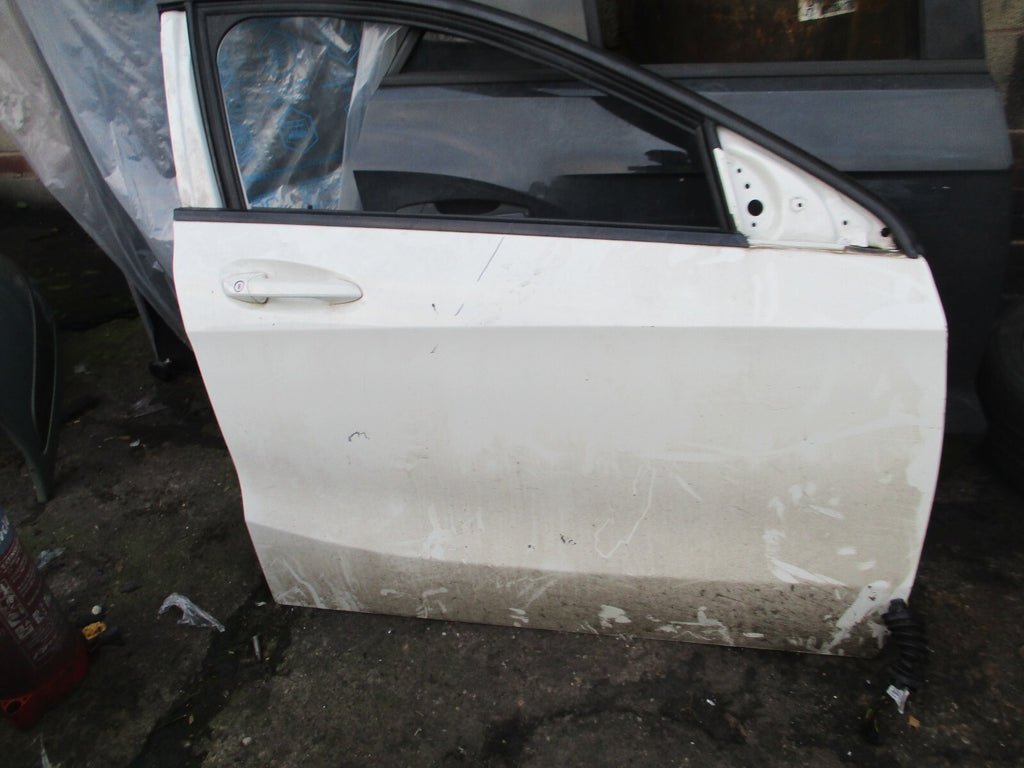 MERCEDES BENZ A CLASS W176 2018 OSF DRIVER SIDE FRONT BARE DOOR CIRRUS WHITE 650