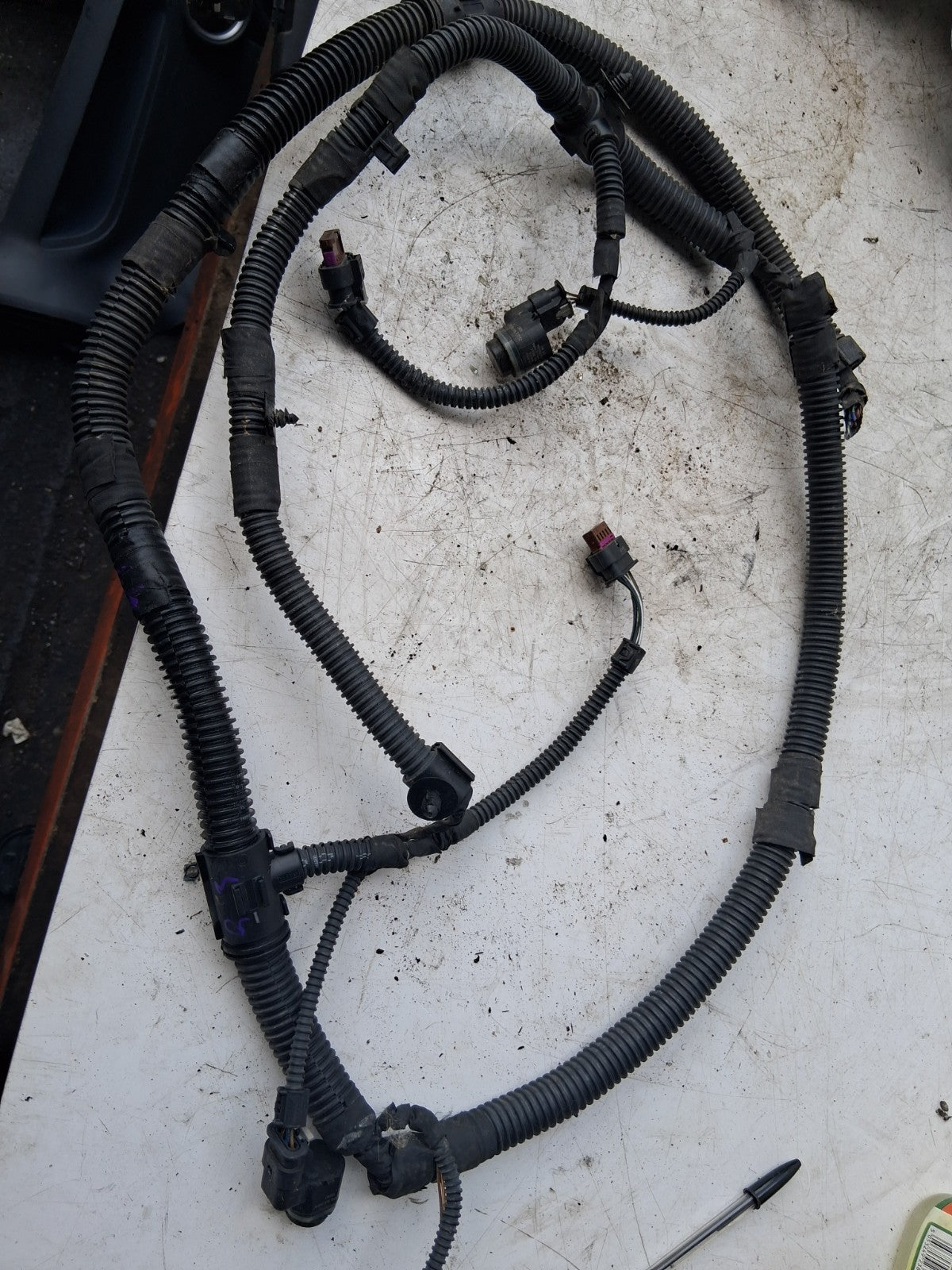 2016 AUDI Q3 8U FRONT BUMPER COMPLETE PDC SENSORS 1S0919275D