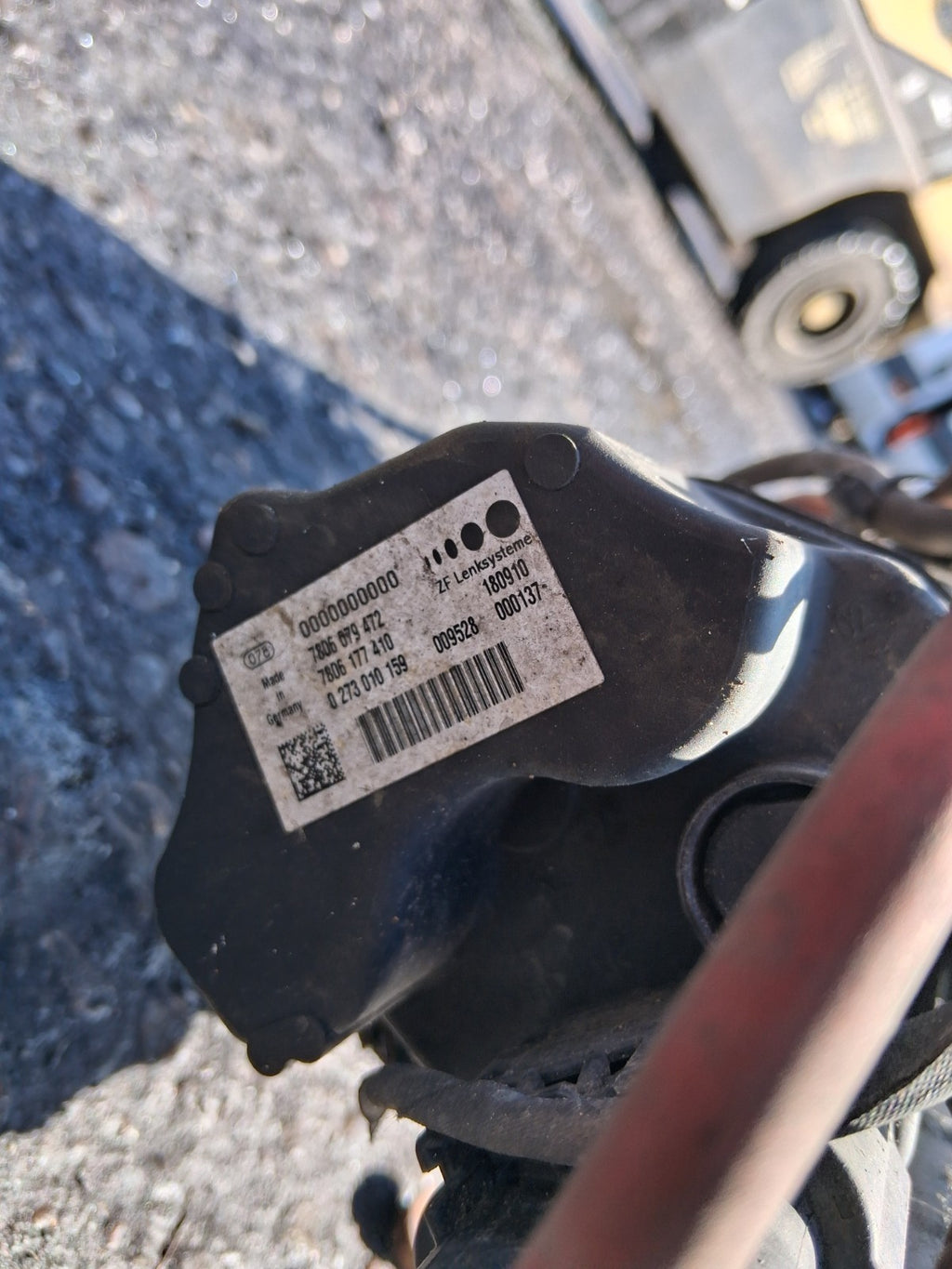 2010 BMW 5 SERIES F10 POWER STEERING RACK