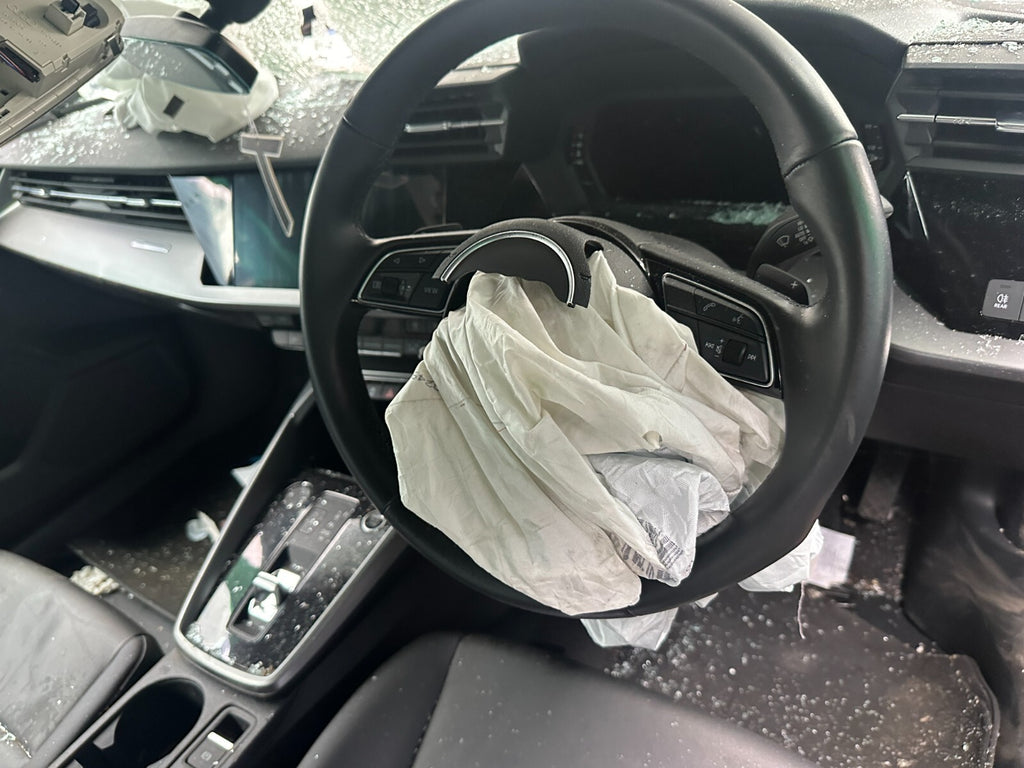 2021 AUDI A3 8Y MULTI FUNCTION STEERING WHEEL PADDLE SHIFT