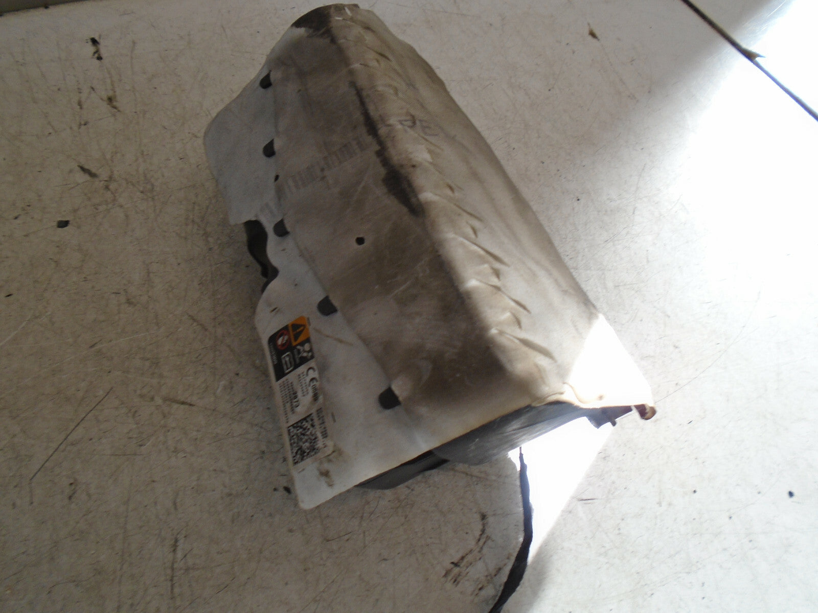 VAUXHALL CORSA E 2016 NS PASSENGER SIDE DASH SAFETY BAG 96852873