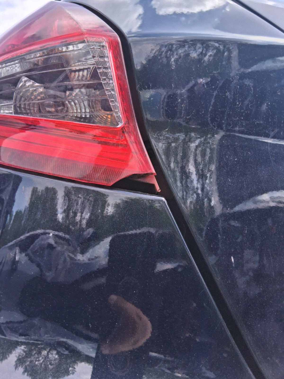 2012 FORD FIESTA ZETEC MK7 5 DOOR NSR PASSENGER SIDE REAR LEFT TAIL LIGHT