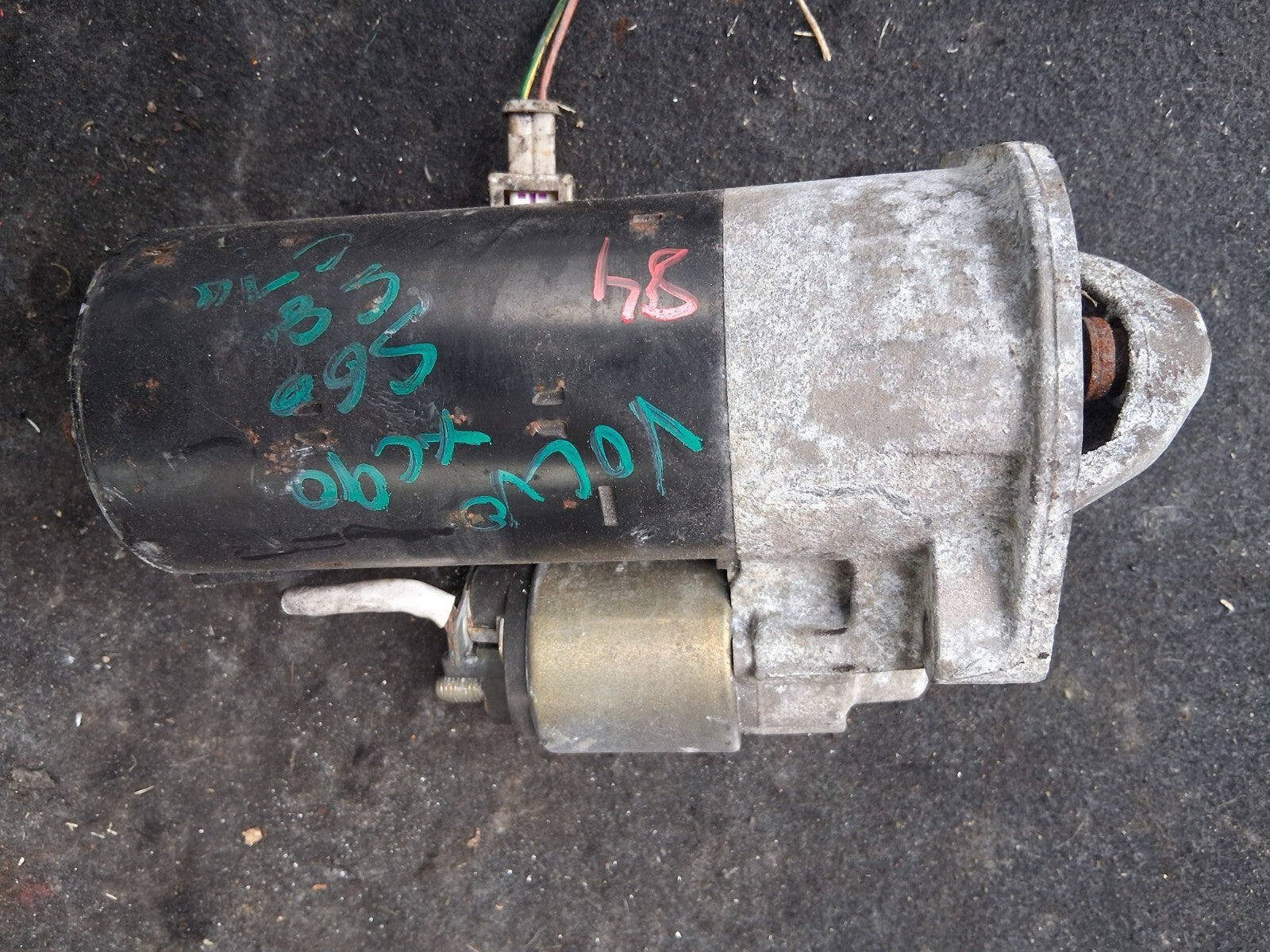 VOLVO XC90 2.4 DIESEL STARTER MOTOR 0001109252